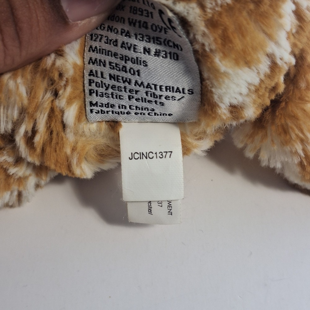 Jellycat Fluffles Giraffe Cream & White Retired Stuffed Animal Plush - Picture 7 of 7